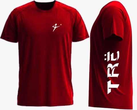 Tee-Shirt Classique Rouge-Bordeaux Tee-Shirt Classique Rouge-Bordeaux